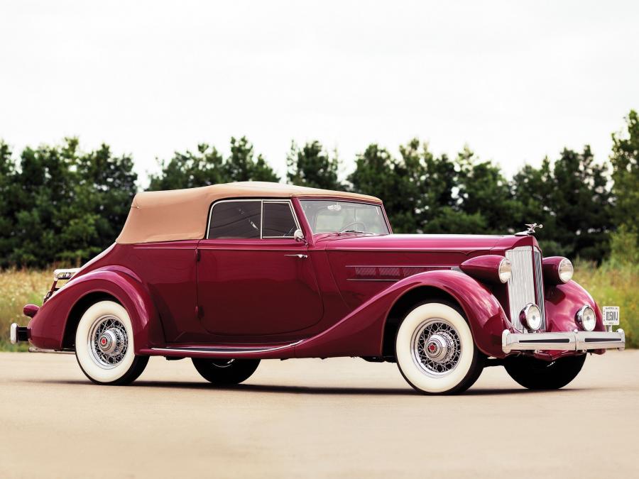  Packard Eight Convertible Victoria 1935 года  (фото 1 из 9)